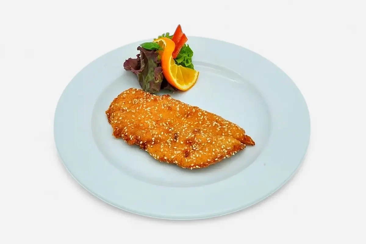 Valami, köret nélkül (szezámmagos csirkemell)