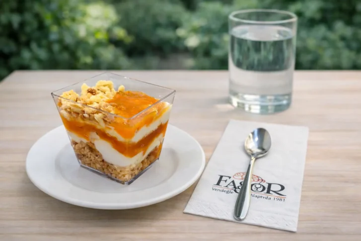 Rákóczi túrós pohárkrém