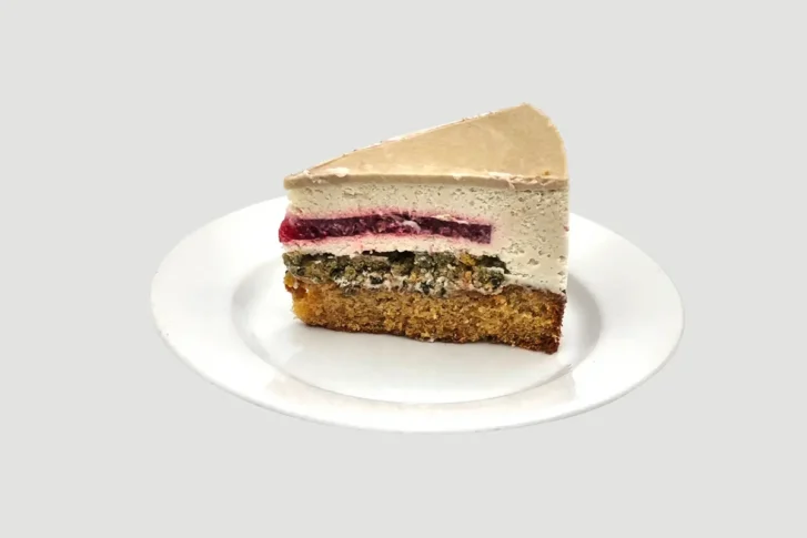 Szabadság ízei tortaszelet