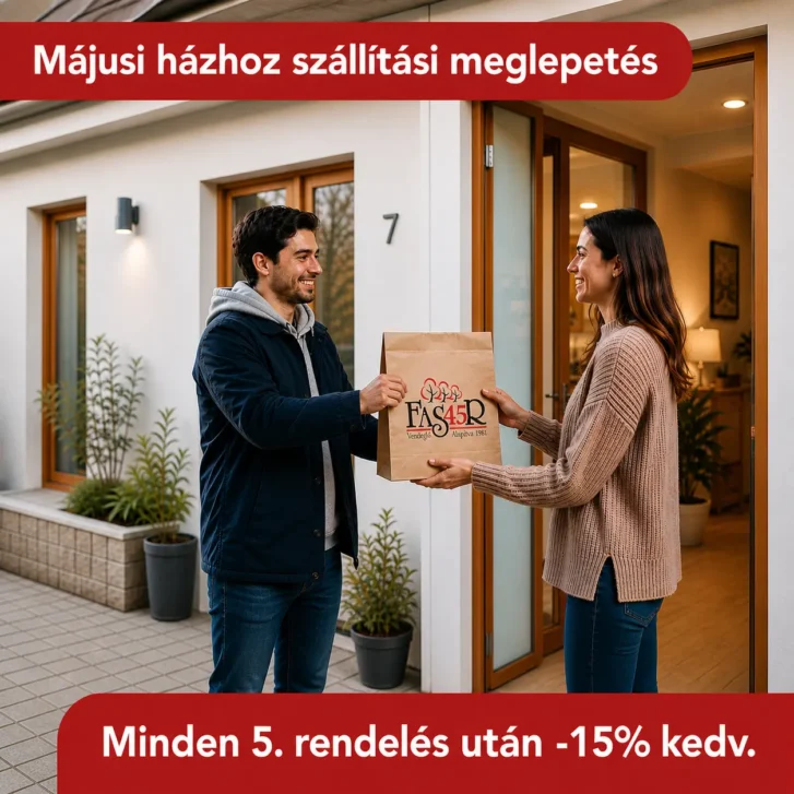 Májusi házhoz szállítási meglepetés