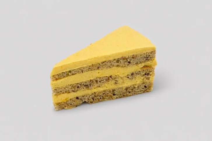 Mangós pisztácia-tortaszelet (cukor-, tej és lisztmentes)