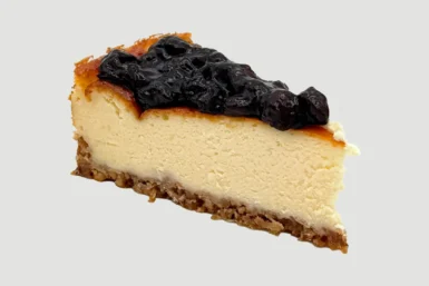 Áfonyás sült sajttorta
