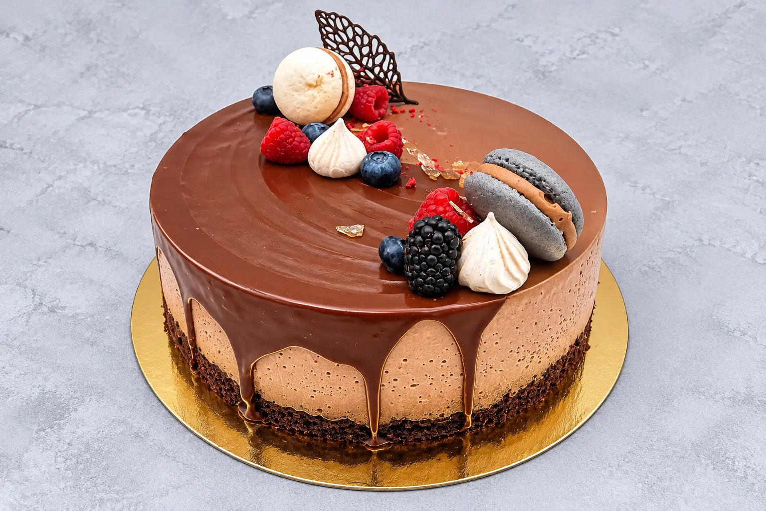 Málnás csokimousse torta előrendelésre
