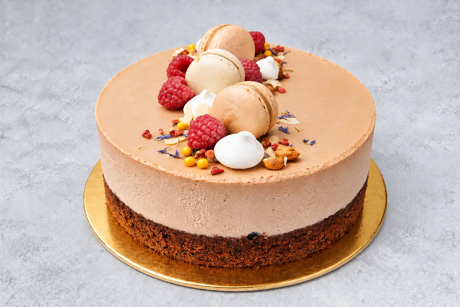 Málnás csokimousse torta előrendelésre